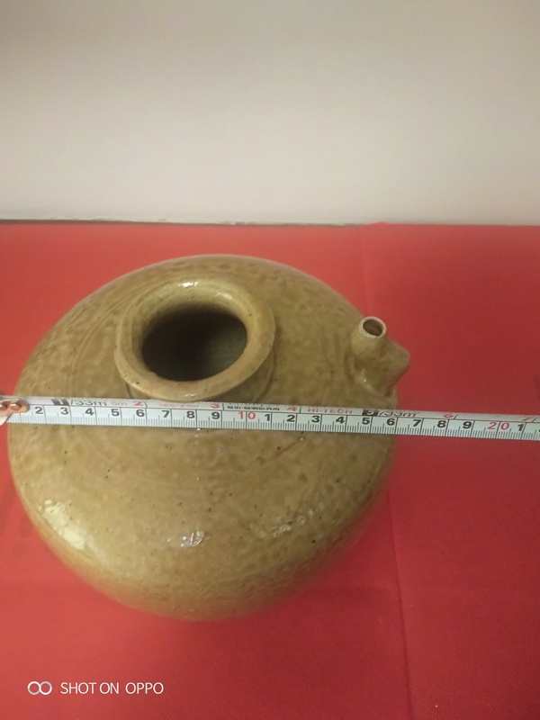 古玩陶瓷青釉壺拍賣,當(dāng)前價(jià)格985元