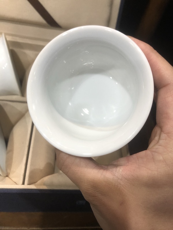 古玩陶瓷（精品主人杯）創(chuàng)匯-甜白釉-大號主人杯一組拍賣，當前價格298元