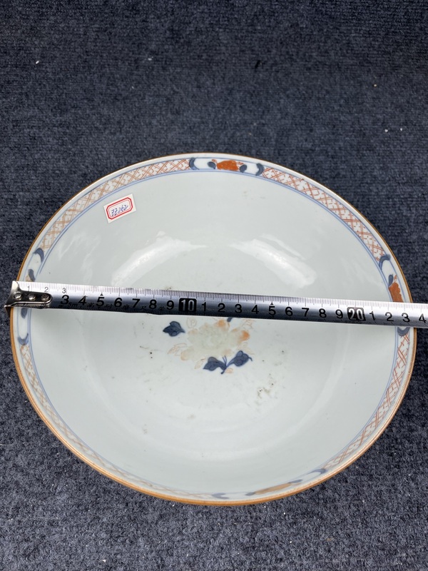 古玩陶瓷青花礬紅碗拍賣,當前價格3888元