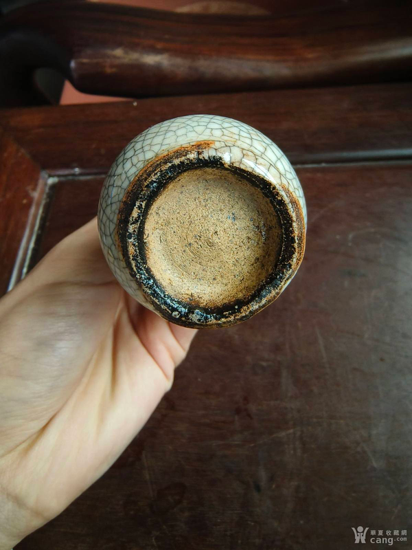 古玩陶瓷哥釉玉壺春瓶拍賣,當前價格2800元