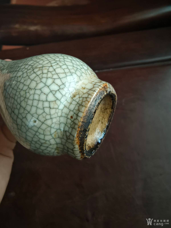 古玩陶瓷哥釉玉壺春瓶拍賣,當前價格2800元