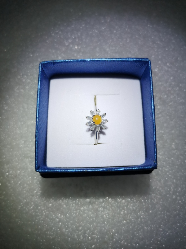 古玩玉器天然翡翠鑲嵌戒指拍賣,當前價格168元