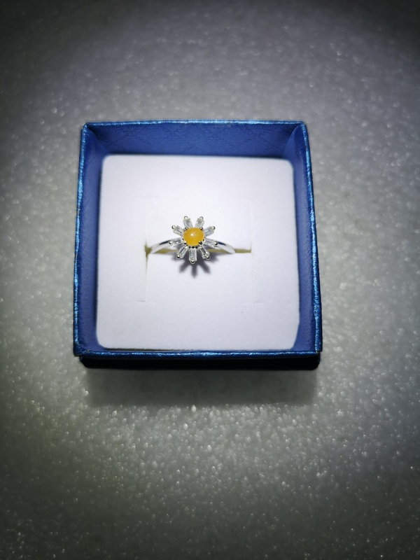 古玩玉器天然翡翠鑲嵌戒指拍賣,當前價格168元