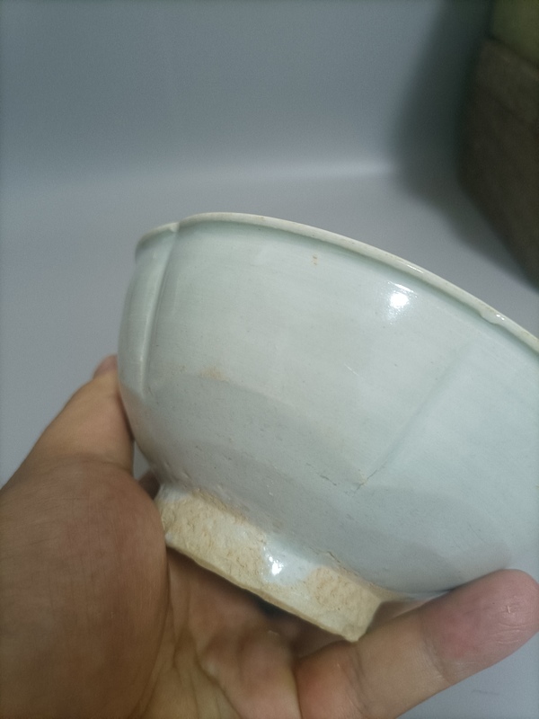 古玩陶瓷青白釉葵口碗拍賣,當(dāng)前價(jià)格4800元