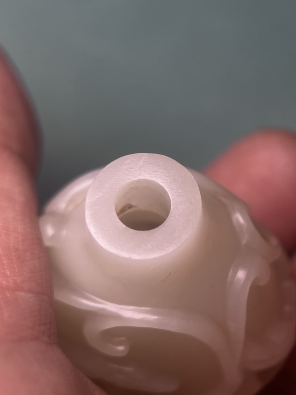 古玩玉器清中期白玉龍鳳紋鼻煙壺拍賣,當前價格68800元