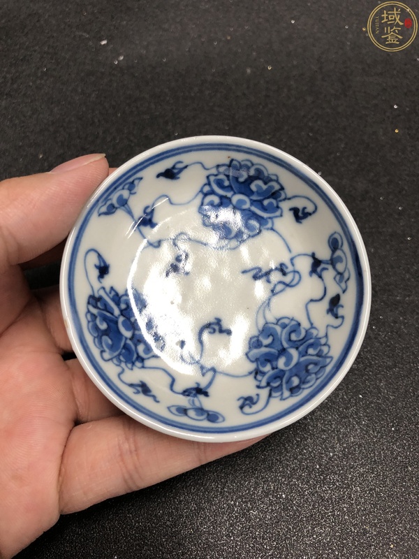 古玩陶瓷一對大清光緒年製本朝官窯款青花纏枝花卉筆添拍賣,當前價格2980元