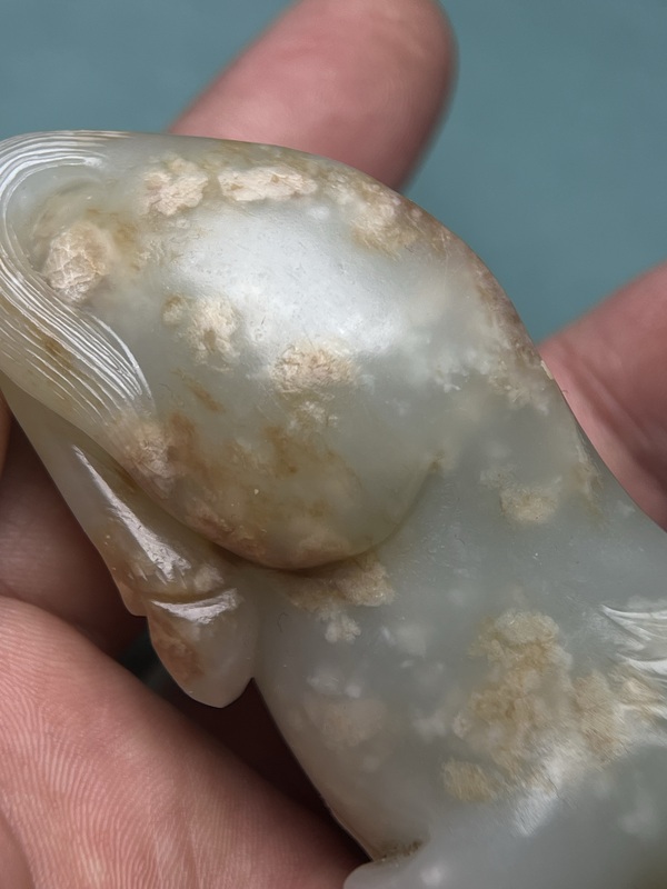 古玩玉器清中期籽料玉馬拍賣(mài),當(dāng)前價(jià)格78800元