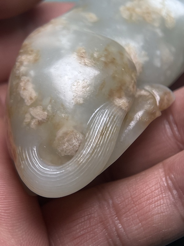古玩玉器清中期籽料玉馬拍賣(mài),當(dāng)前價(jià)格78800元
