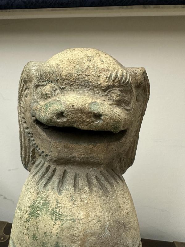 古玩陶瓷元明獅子拍賣,當前價格3888元