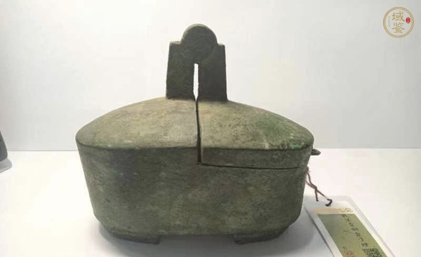 古玩銅器盒子燈真品鑒賞圖