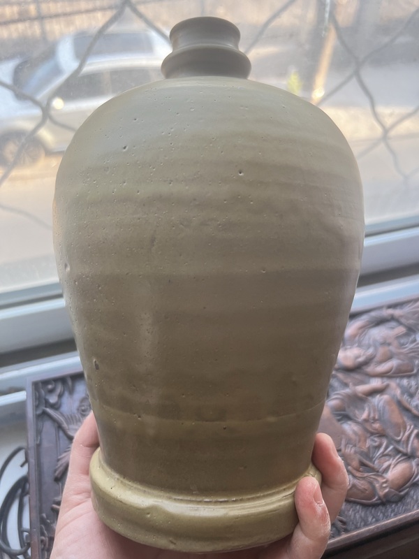 古玩陶瓷朱元璋茶葉末釉大梅瓶拍賣,當前價格5980元