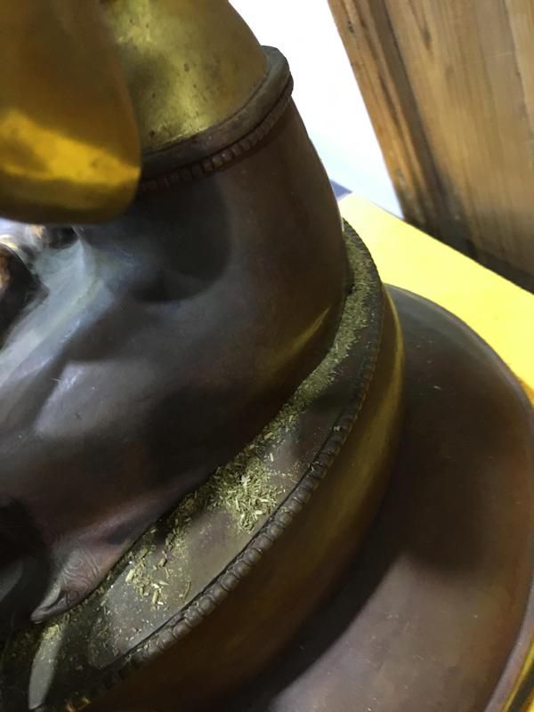 古玩雜項觀音銅造像拍賣,當前價格12000元