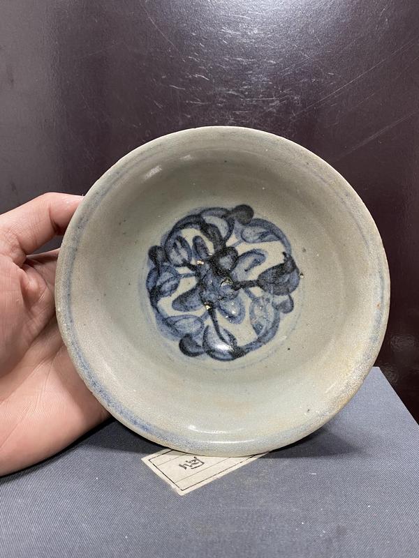古玩陶瓷明中青花纏枝碗拍賣,當前價格2999元