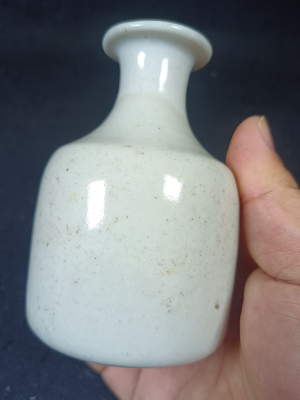 古玩陶瓷(全品)晚清白釉壺拍賣,當前價格150元