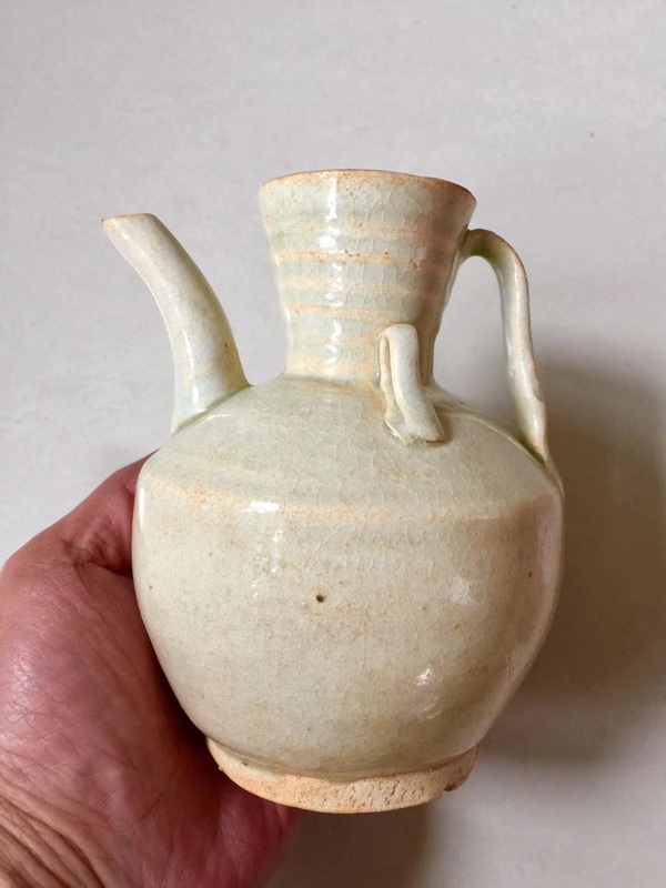 古玩陶瓷青白釉執(zhí)壺拍賣,當(dāng)前價(jià)格7888元