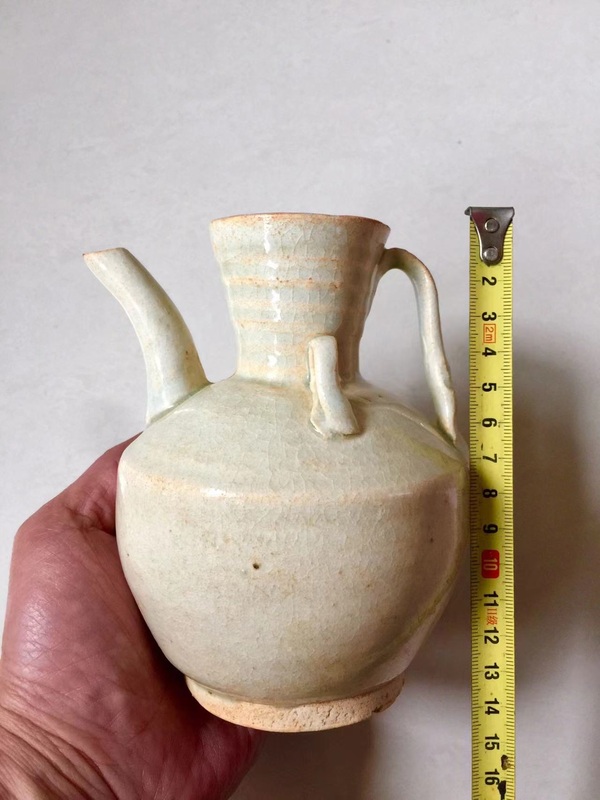 古玩陶瓷青白釉執(zhí)壺拍賣,當(dāng)前價(jià)格7888元