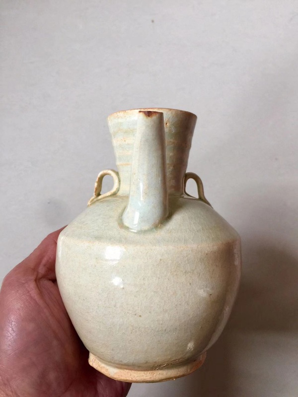 古玩陶瓷青白釉執(zhí)壺拍賣,當(dāng)前價(jià)格7888元