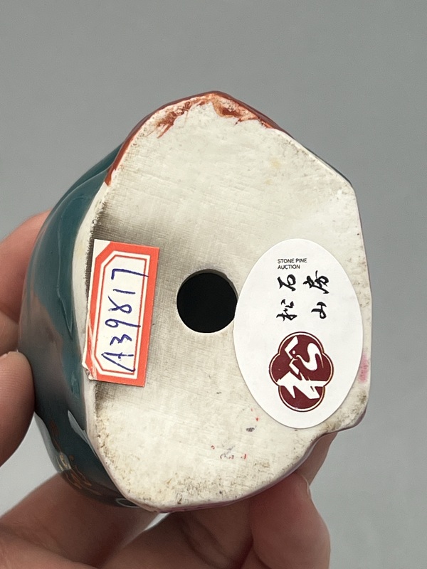 古玩陶瓷民國粉彩彌勒佛造像拍賣,當前價格1188元