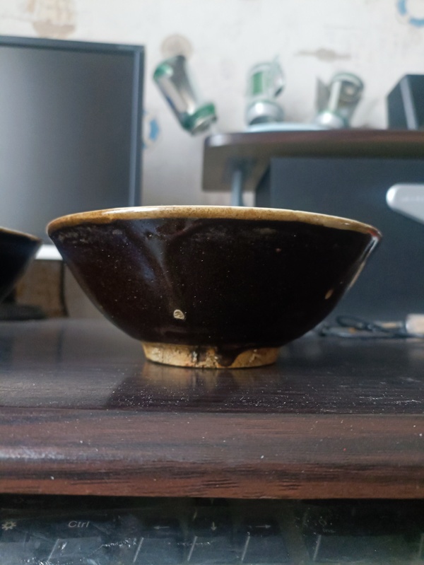 古玩陶瓷明末清初淄素碗一對拍賣,當前價格299元