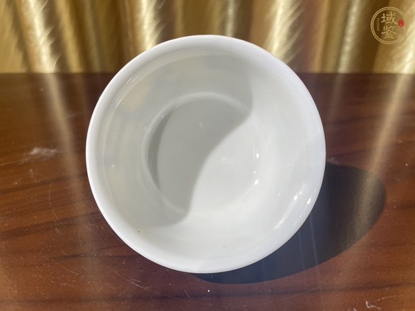 古玩陶瓷十九世紀(jì)·青花人物故事紋杯真品鑒賞圖