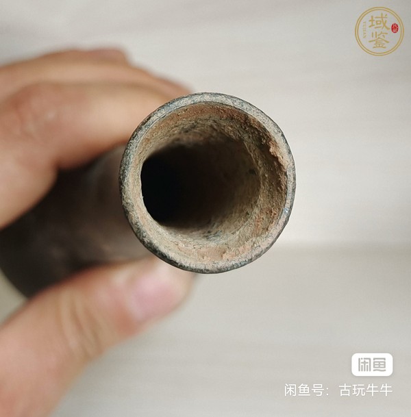 古玩銅器唐宋凈瓶真品鑒賞圖