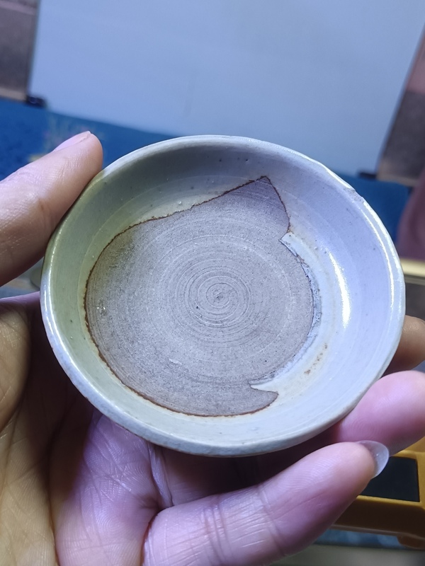 古玩陶瓷【明代】龍泉系青瓷小蝶拍賣,當前價格88元