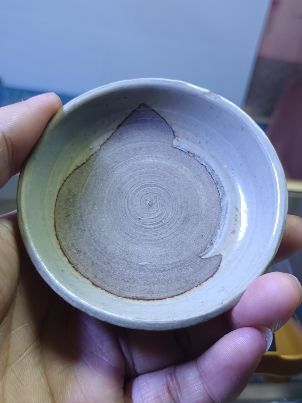 古玩陶瓷【明代】龍泉系青瓷小蝶拍賣,當前價格88元