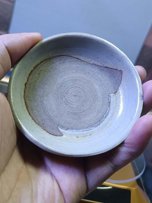 古玩陶瓷【明代】龍泉系青瓷小蝶拍賣,當前價格88元
