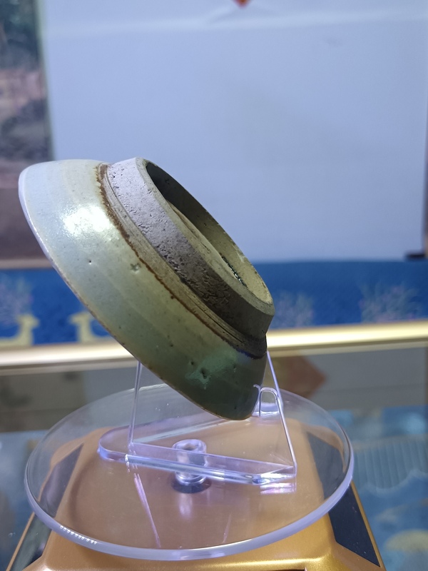 古玩陶瓷【明代】龍泉系青瓷小蝶拍賣,當前價格88元