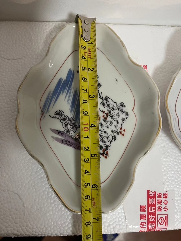 古玩陶瓷民國英雄獨立松鷹紋匙碟拍賣,當前價格588元
