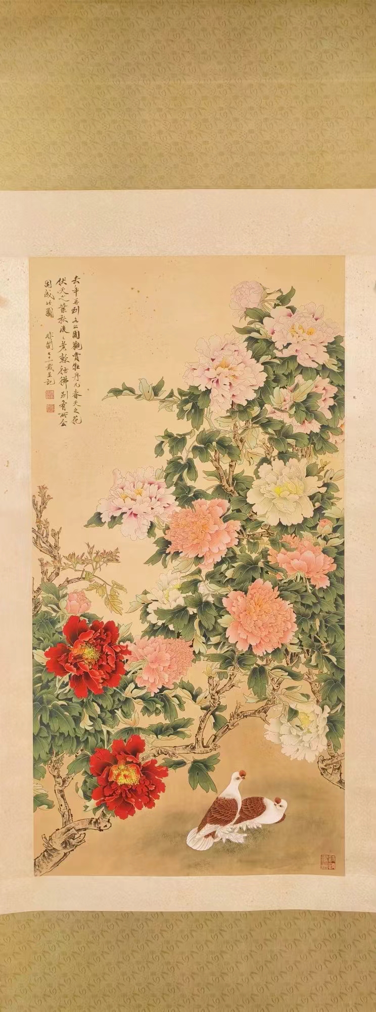 域鉴古玩】近现代大家于非闇花鸟拍卖价格/图片/值多少钱