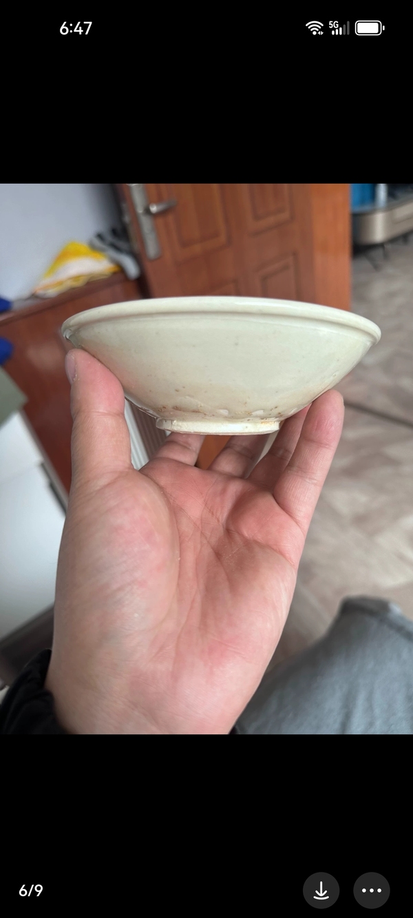 古玩陶瓷晚唐五代時期邢窯白瓷玉璧底盞色一流。漂亮。拍賣,當前價格4899元