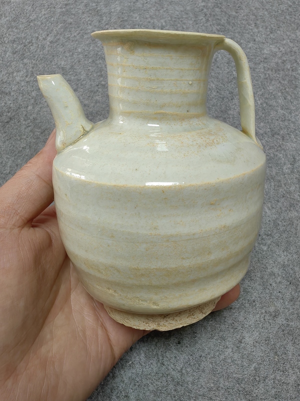 古玩陶瓷南宋-青白釉執(zhí)壺拍賣,當(dāng)前價(jià)格2600元