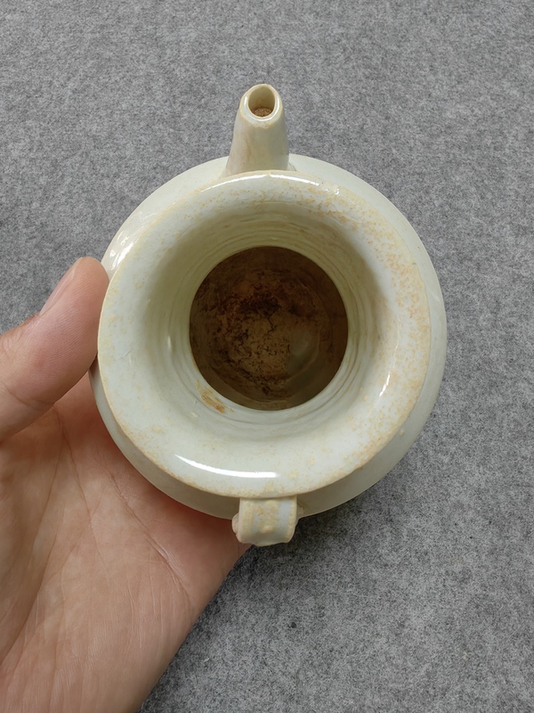 古玩陶瓷南宋-青白釉執(zhí)壺拍賣,當(dāng)前價(jià)格2600元
