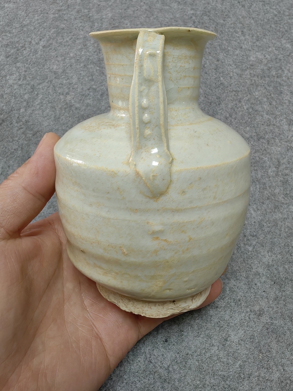 古玩陶瓷南宋-青白釉執(zhí)壺拍賣,當(dāng)前價(jià)格2600元