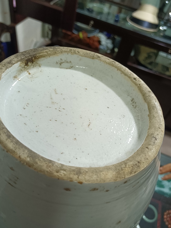 古玩陶瓷晚清花鳥紋青花瓶拍賣,當前價格1000元