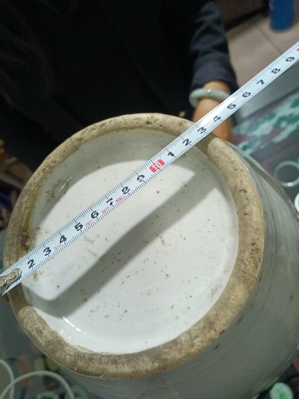 古玩陶瓷晚清花鳥紋青花瓶拍賣,當前價格1000元