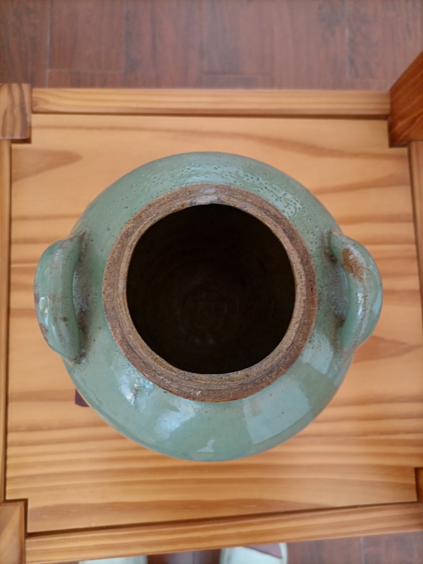 古玩陶瓷清.綠釉雙系罐580拍賣,當(dāng)前價格580元