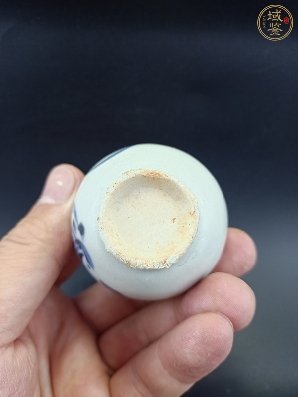 古玩陶瓷清早·青花花卉紋小玉壺春瓶真品鑒賞圖