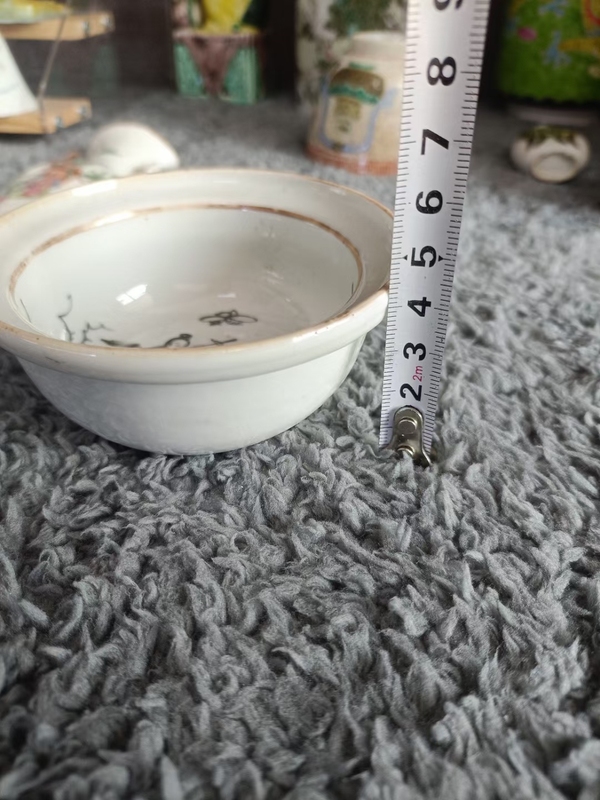 古玩陶瓷同治墨彩黛玉葬花洗拍賣,當前價格3888元