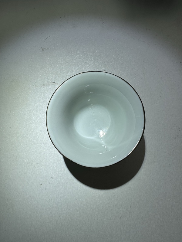 古玩陶瓷若深珍藏·青花壽字紋馬蹄杯拍賣,當(dāng)前價格3600元