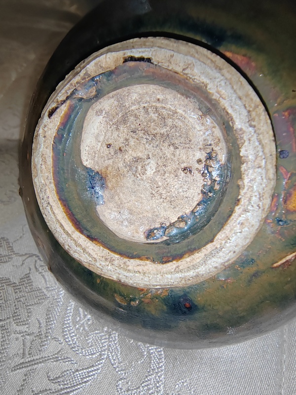 古玩陶瓷磁州窯雙色釉大碗拍賣，當(dāng)前價格1500元