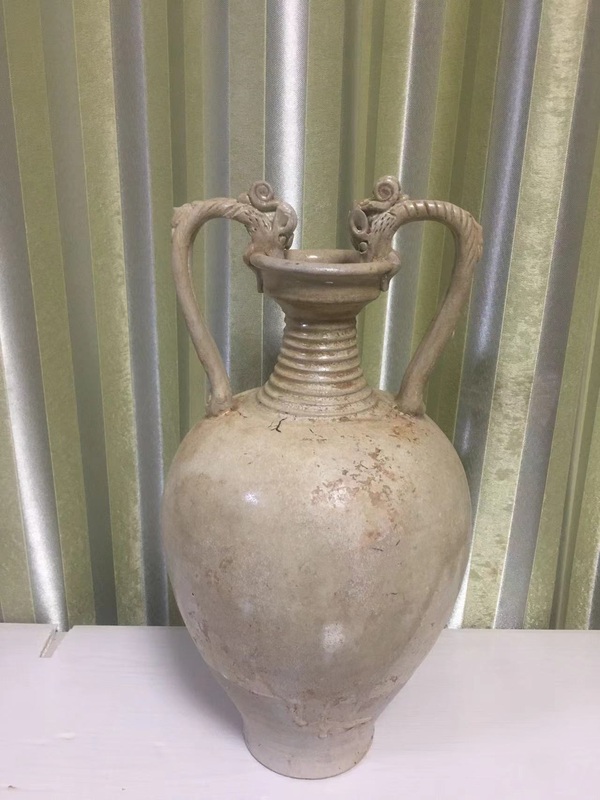 古玩陶瓷隋唐·雙龍尊拍賣(mài),當(dāng)前價(jià)格35000元