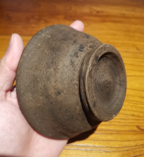 古玩陶瓷元代.黑陶茶盞拍賣,當前價格298元
