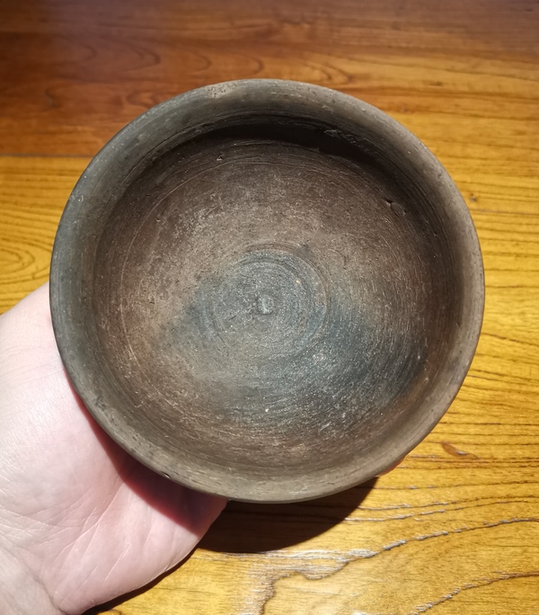 古玩陶瓷元代.黑陶茶盞拍賣,當前價格298元