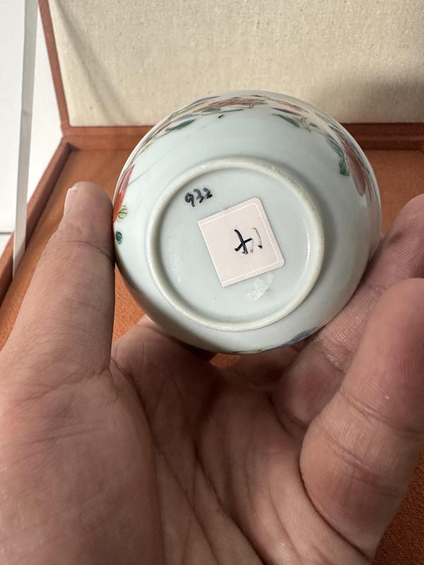 古玩陶瓷清雍正 粉彩花卉紋小杯拍賣,當前價格3600元
