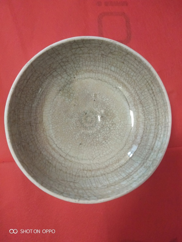 古玩陶瓷哥釉碗拍賣,當(dāng)前價(jià)格895元