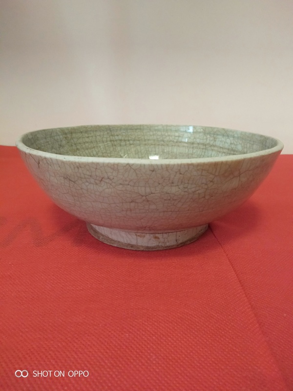 古玩陶瓷哥釉碗拍賣,當(dāng)前價(jià)格895元