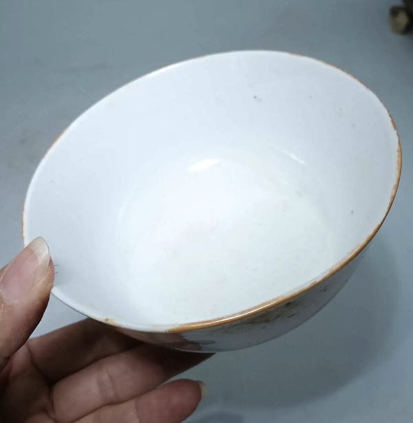古玩陶瓷龍鳳紋碗*3個拍賣,當前價格68元