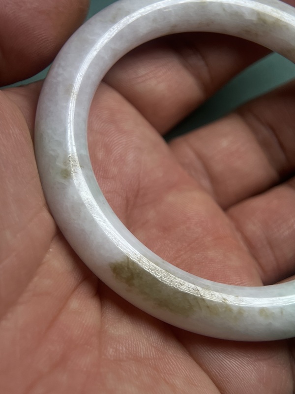 古玩玉器創匯期翡翠鐲子拍賣,當前價格2800元